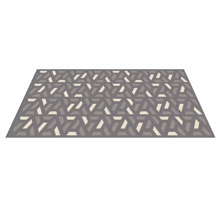 Lukittuva ristikko geometrinen vinyylimatto - Tenstickers