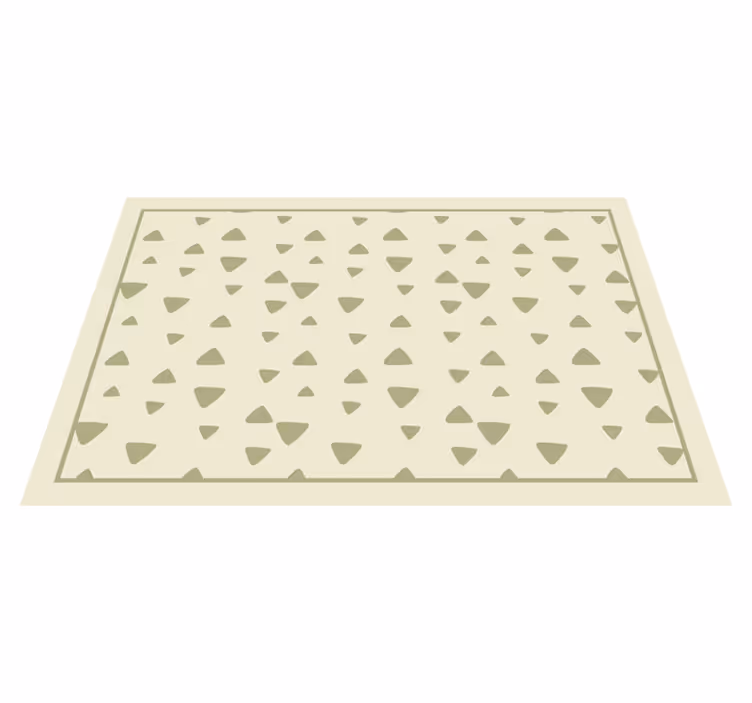 Kolmion muotoinen kuvio geometrinen vinyylimatto - Tenstickers