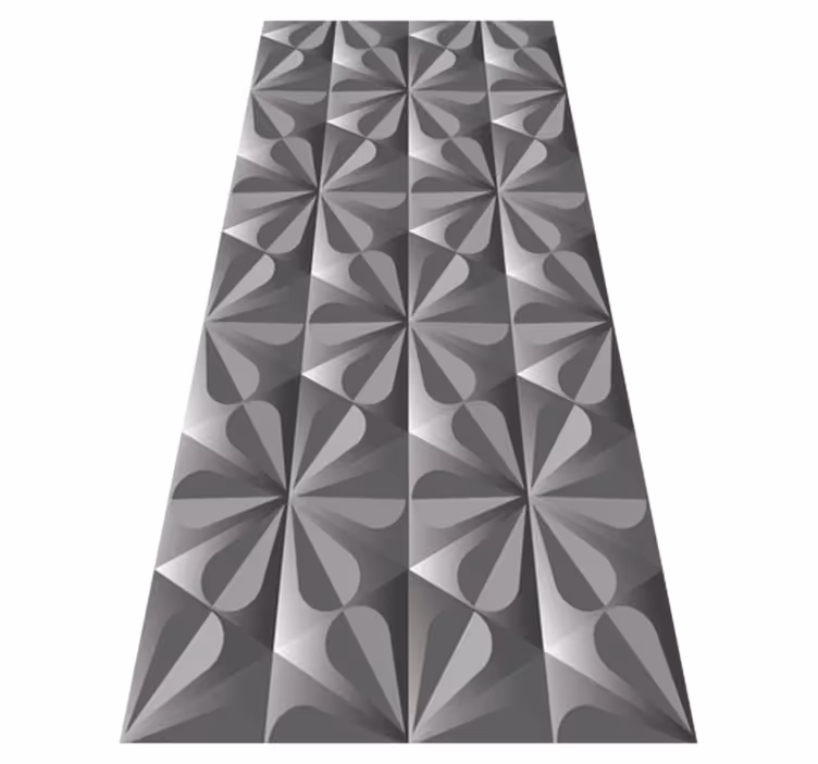 Geometrinen symmetria geometrinen vinyylimatto - Tenstickers