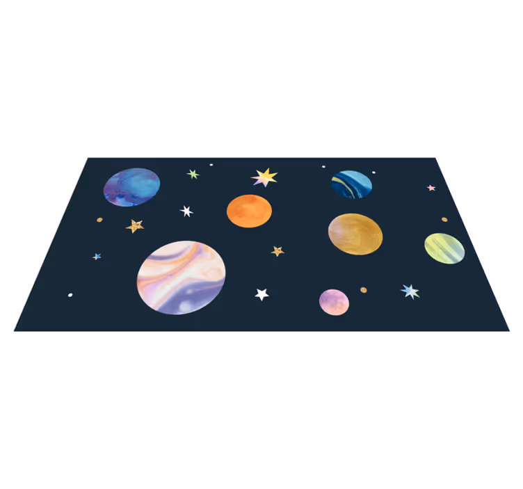 Universumi ja tähdet tähti vinyylimatto - Tenstickers