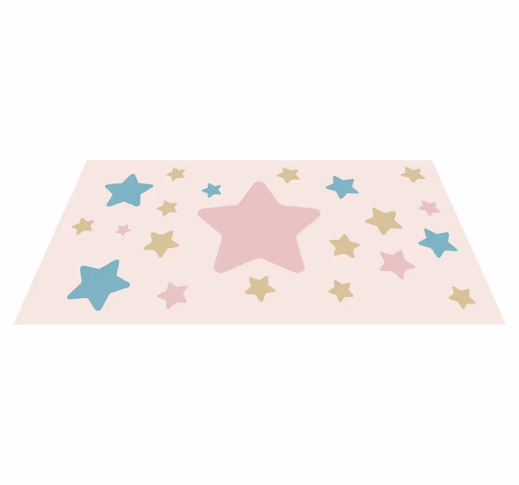 Taivaallinen motiivi tähti vinyylimatto - Tenstickers
