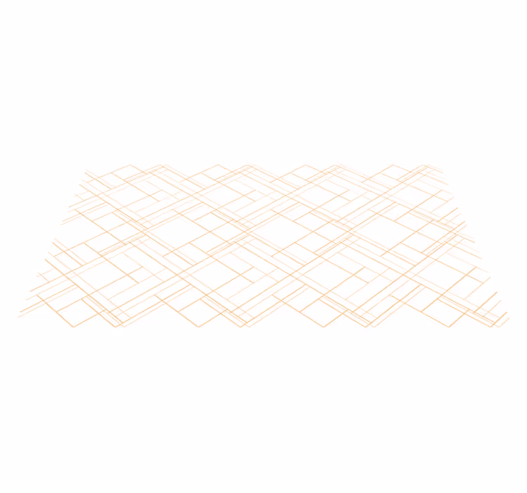 Geometriset viivat minimalistinen kuvio geometrinen vinyylimatto - Tenstickers