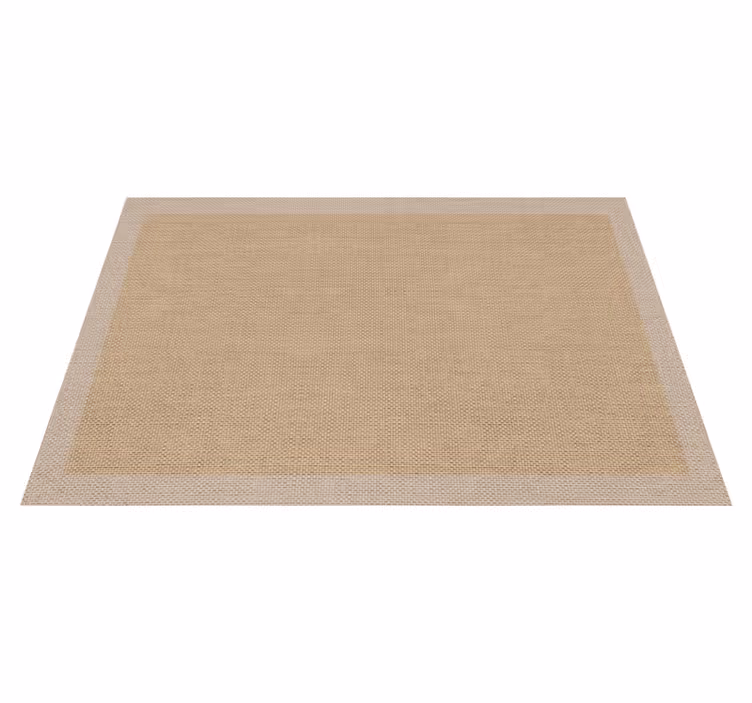Teplon beige luonnollinen vinyylimatto minimalistinen - Tenstickers
