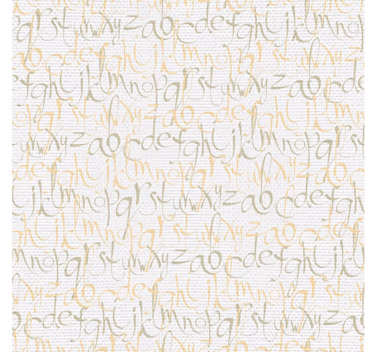Urbaani vintage kirjaimet teksti tapetti - Tenstickers
