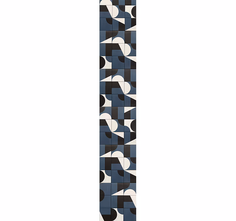 Geometrisen kuvion muodostus 3d tapetti - Tenstickers