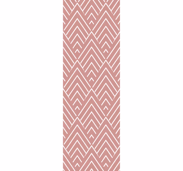 Abstrakti chevron-kuvio geometrinen tapetti - Tenstickers