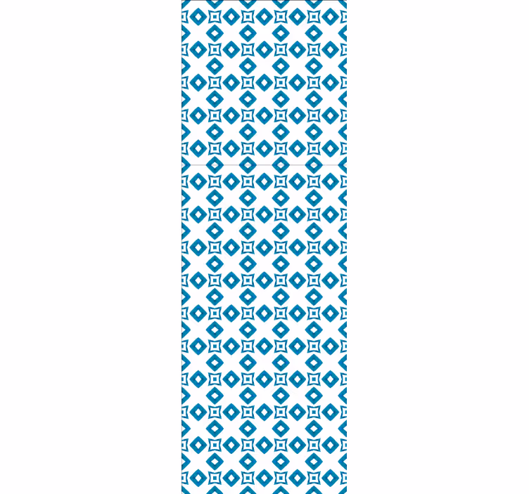 Tyylikäs laattakuvio laattatapetti - Tenstickers