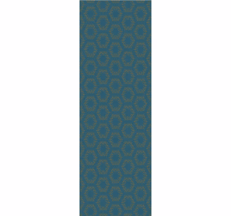 Geometrinen hunajakennokuvio kuviotapetti - Tenstickers