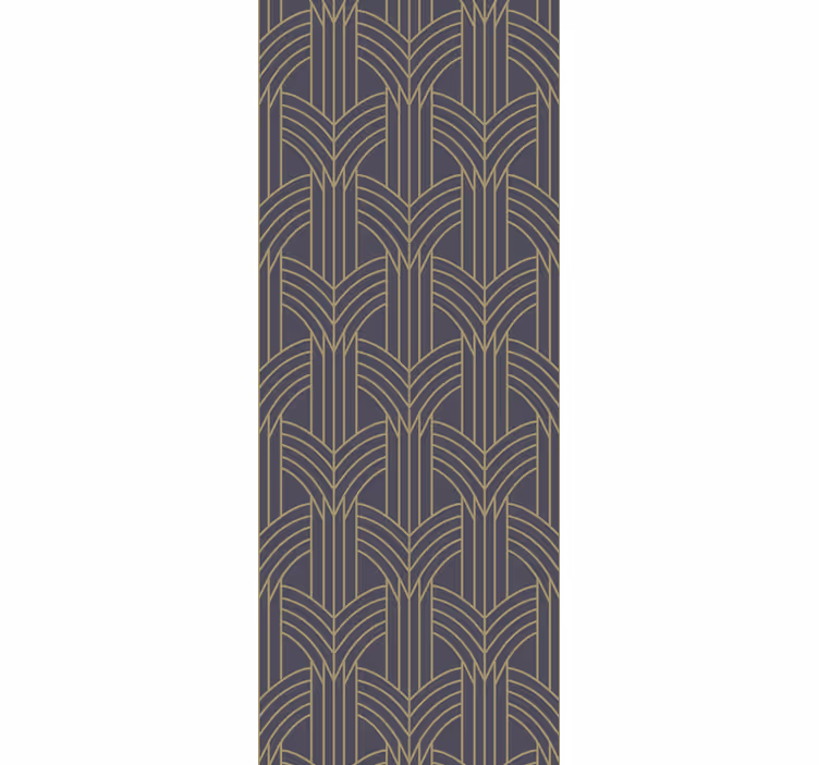 Art déco -tyyliin olohuone tapetti - Tenstickers