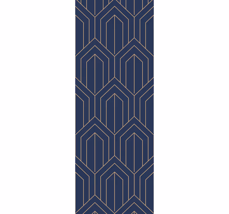 Tyylikkäitä muotokuvioita geometrinen tapetti - Tenstickers
