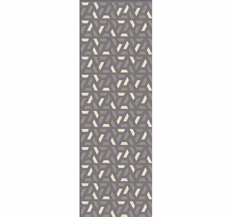 Abstraktien muotojen kerros geometrinen tapetti - Tenstickers