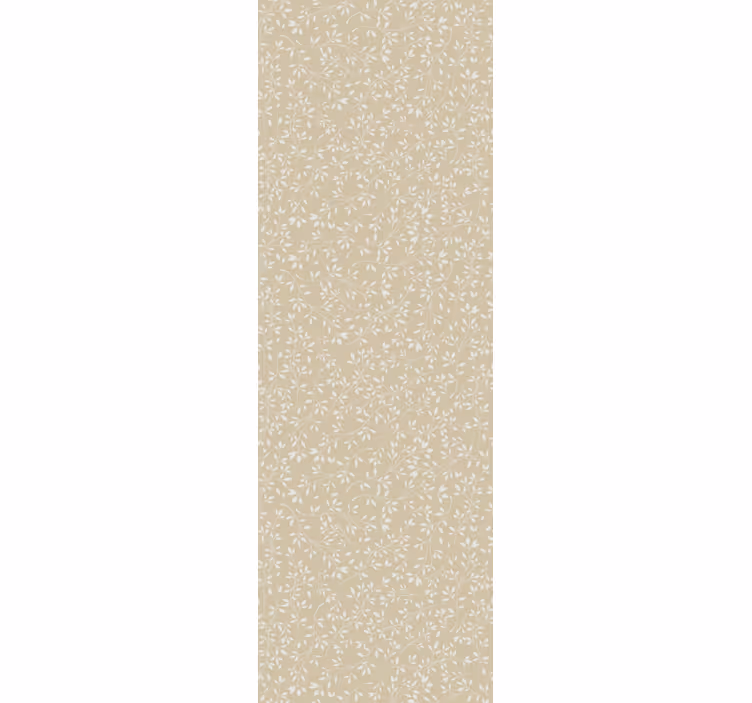 Herkkä beige ja valkoinen työhuoneen tapetti - Tenstickers
