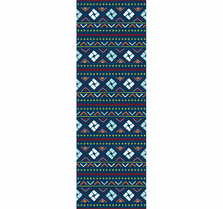 Geometriset värilohkot geometrinen tapetti - Tenstickers
