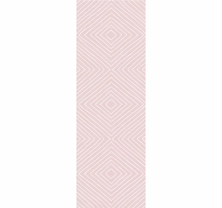 Timanttiviivojen muotoja geometrinen tapetti - Tenstickers
