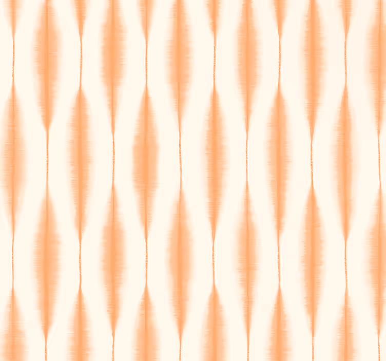 ikat kasuri oranssi geometrinen taustakuva - Tenstickers