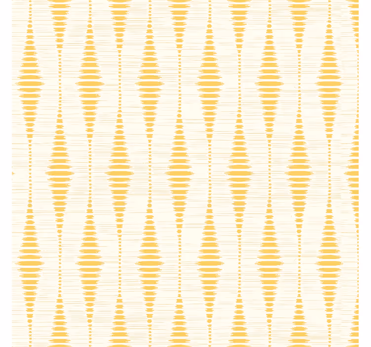 Keltainen rabaul ikat geometrinen taustakuva - Tenstickers