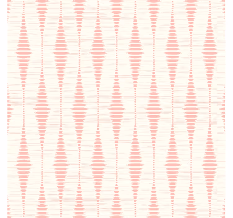 Pastellinpunainen rabaul ikat geometrinen taustakuva - Tenstickers