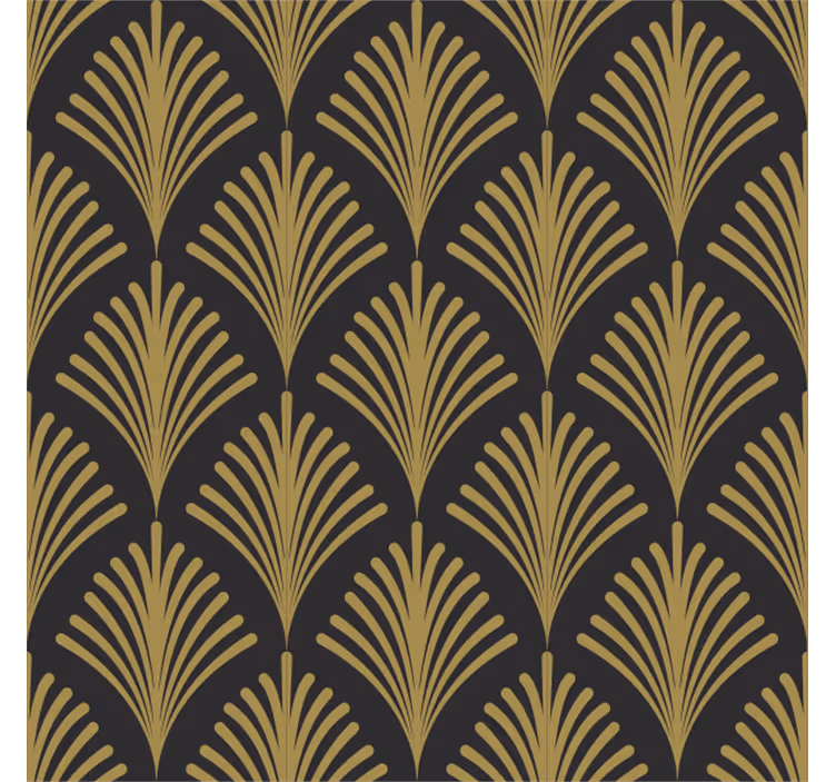 1920-luvun kultaista loistoa vintage tapetti - Tenstickers