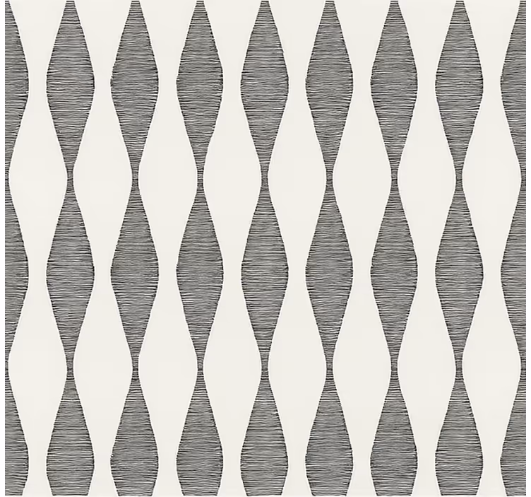 Rabaul ikaat beige motiivi keittiötapetti - Tenstickers