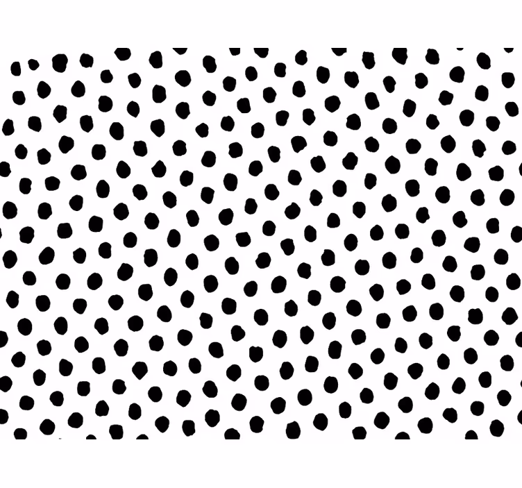 Mustavalkoinen dalmata koira tapetti - Tenstickers