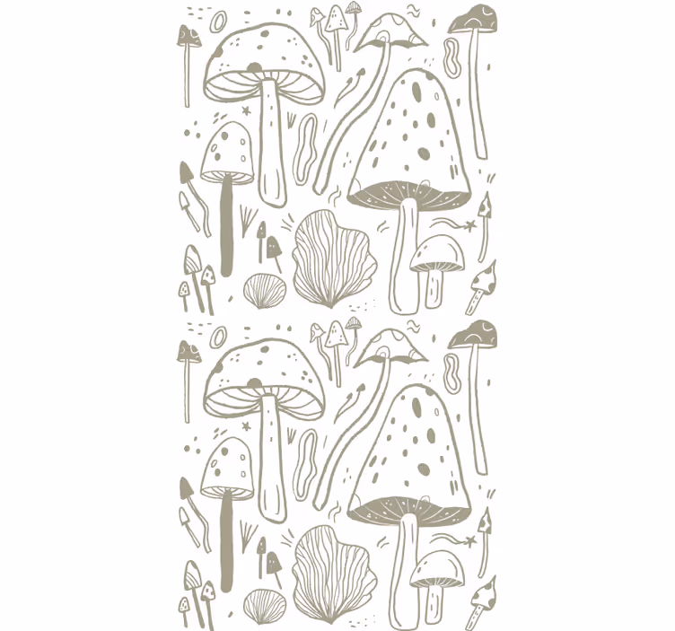 Beige sienikuvioinen luonto tapetti - Tenstickers