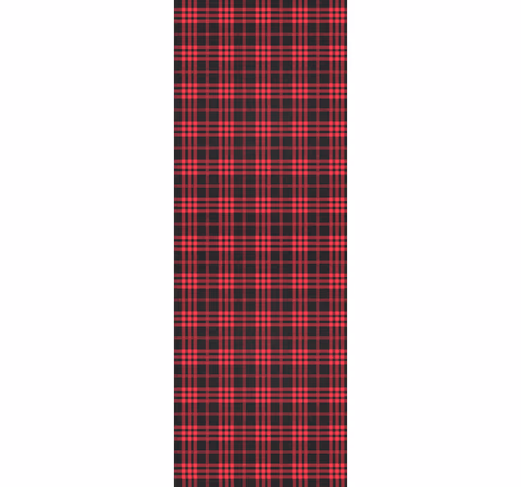 Joulutapetti joulutartan-kuvioisena - Tenstickers