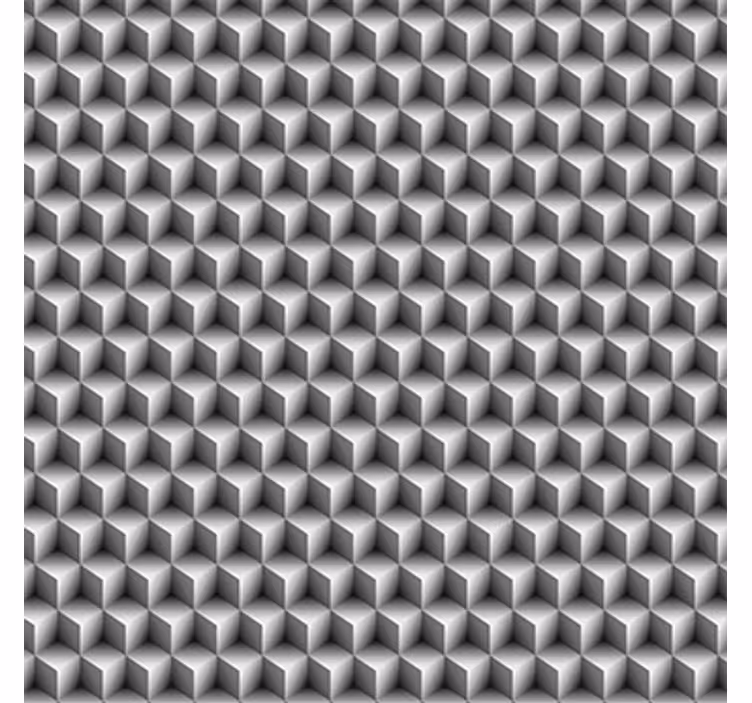 3d tapetti harmaat kuutio kuviot - Tenstickers