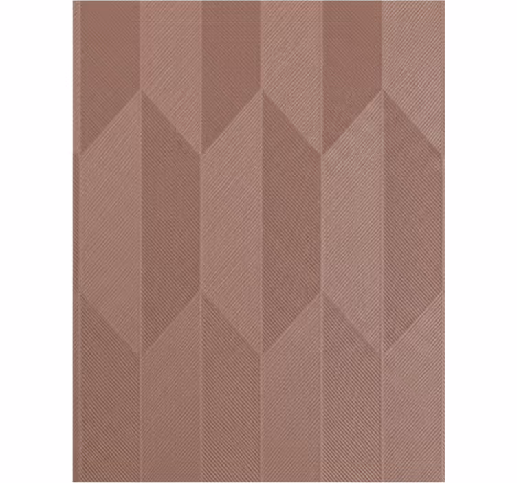 Geometrinen mauveviiruolohuonetapetti - Tenstickers