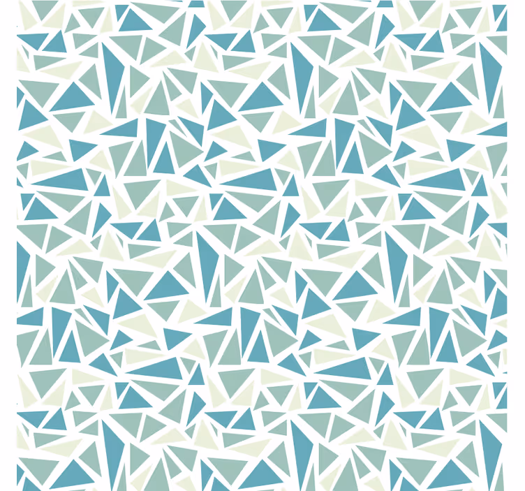 Vihreä retro mosaiikkitapetti - Tenstickers