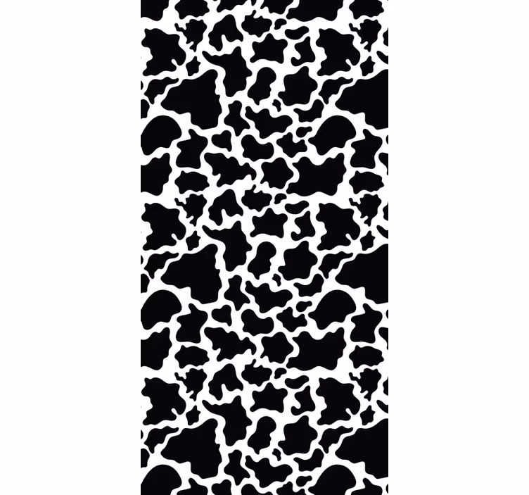 Eläintapetti lehmannahkakuosisuunnittelu - Tenstickers