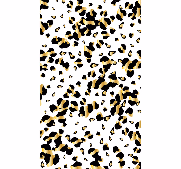 Leopardikuvioinen eläintapetti - Tenstickers