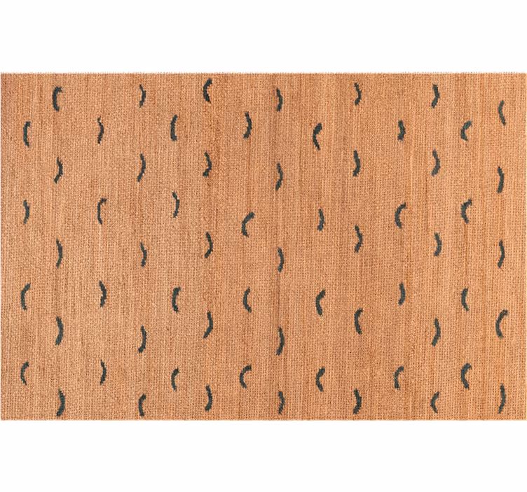 Jute beige jäljitelmäeläintapetti - Tenstickers