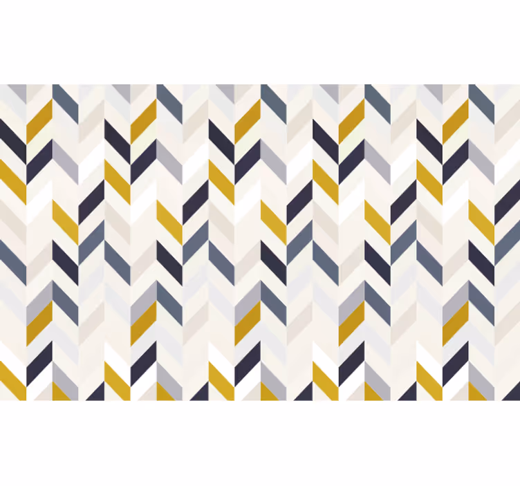 Värikkäät geometriset kuviot toimiston tapetti - Tenstickers