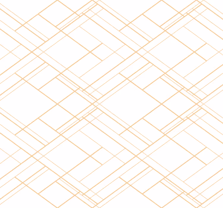 Geometriset viivat minimalistinen kuvio toimiston tapetti - Tenstickers