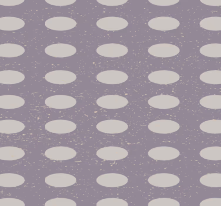 Geometriset harmaat ja violetit ympyrät käytävätapetti - Tenstickers