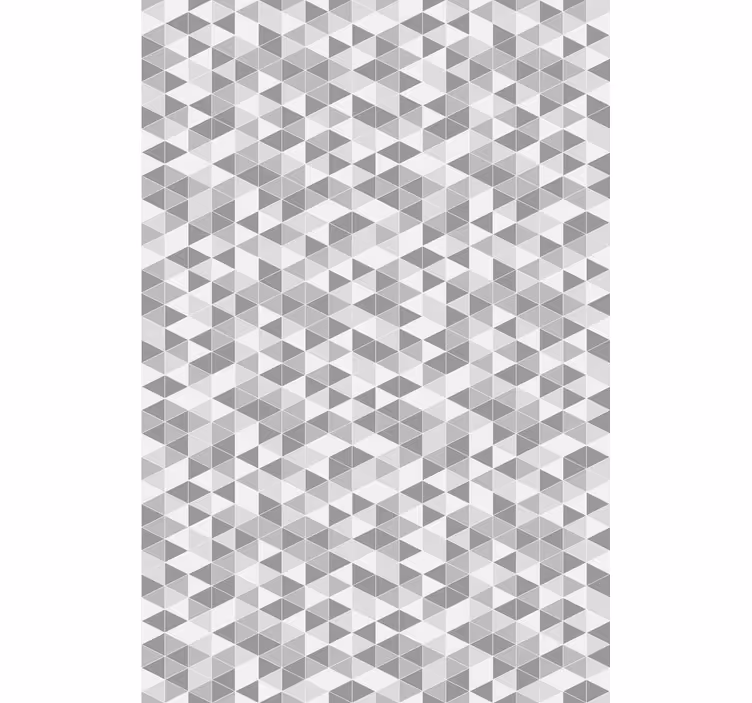 Geometrinen kolmio-kuvio ruokasalitapetti - Tenstickers