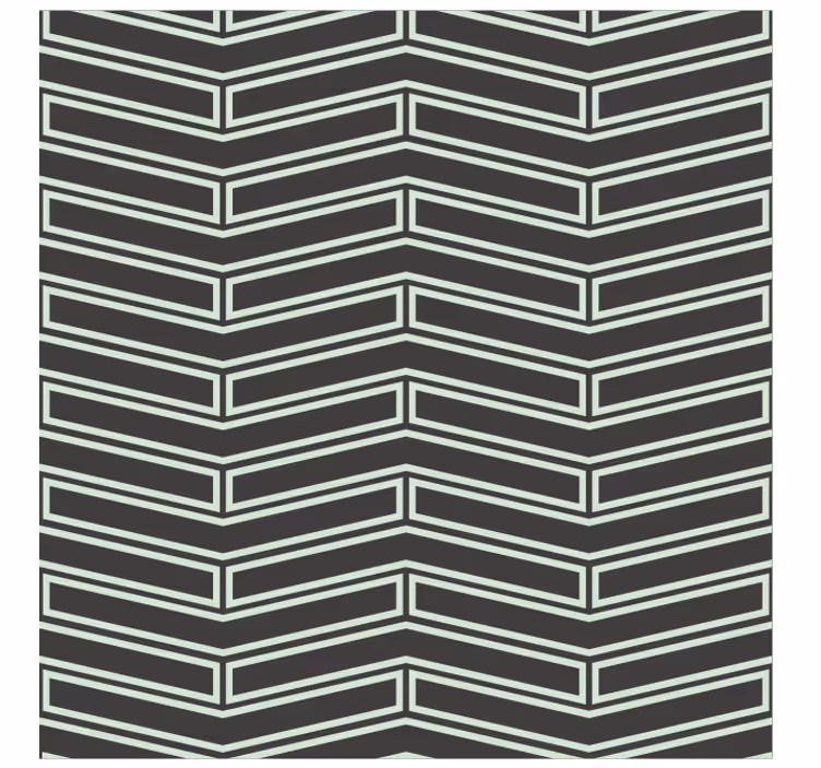 Chevronviivat geometrinen tapetti - Tenstickers