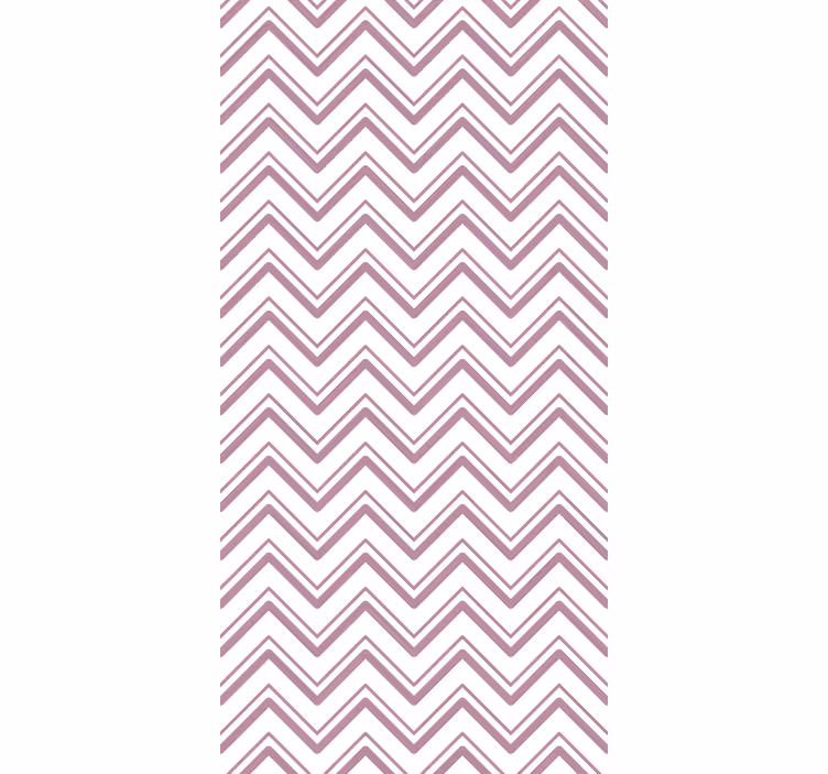 Chevron zikzak kuvio geometrinen tapetti - Tenstickers