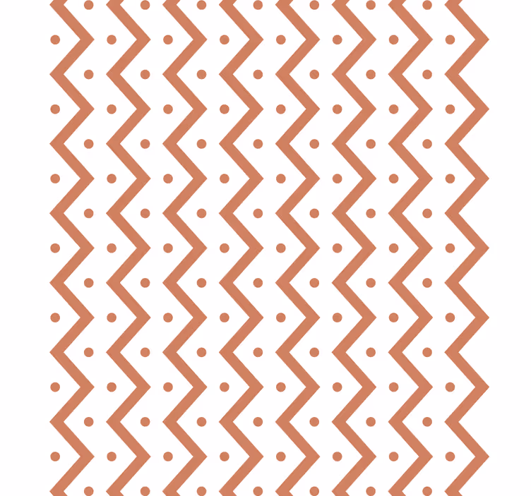 Zigzag ja pisteet geometrinen tapetti - Tenstickers