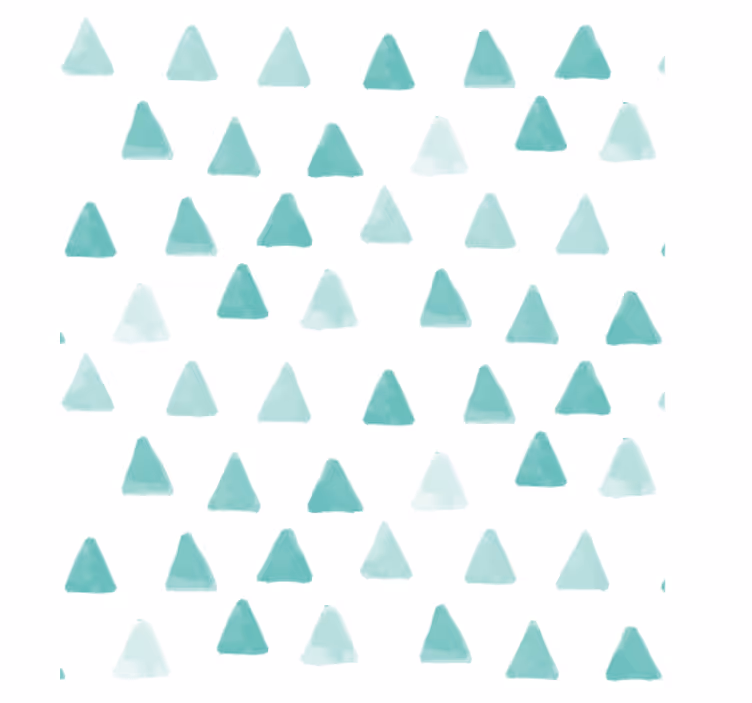 Kolmiomaiset kuvastot geometrinen tapetti - Tenstickers