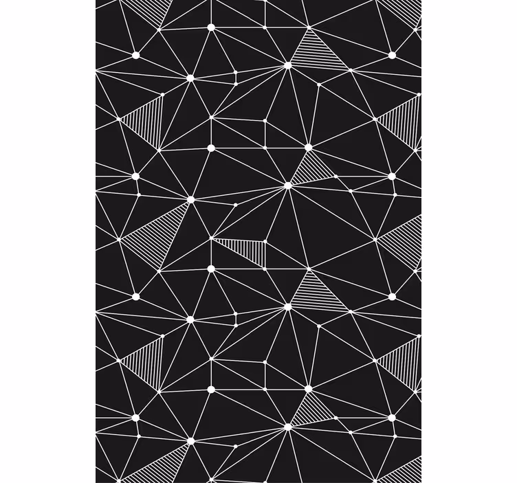 Rohkeat geometriset muodot tapetti - Tenstickers