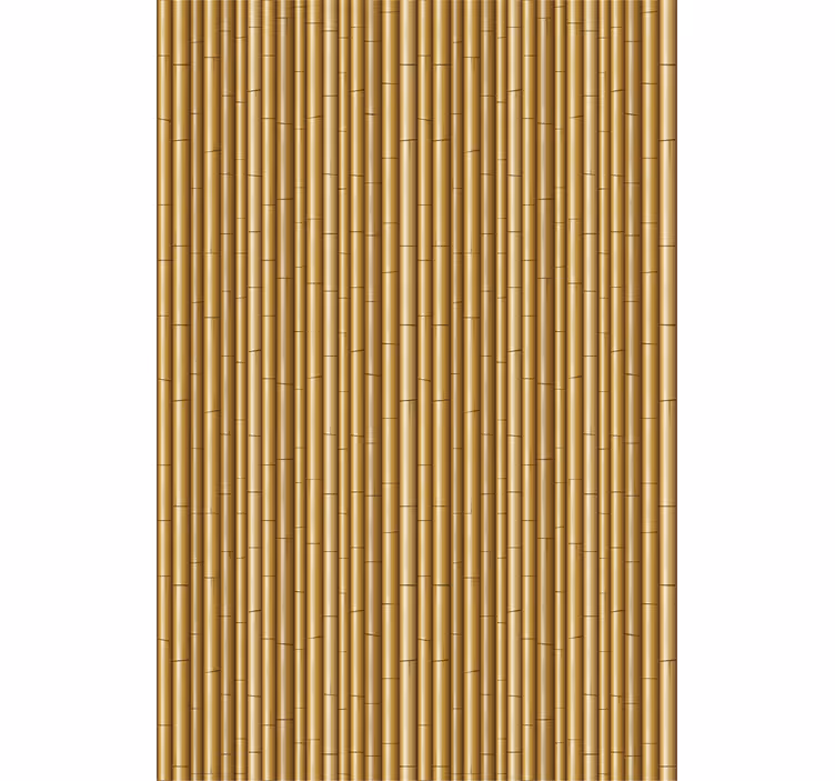 Luonto tapetti rattan rakenne - Tenstickers