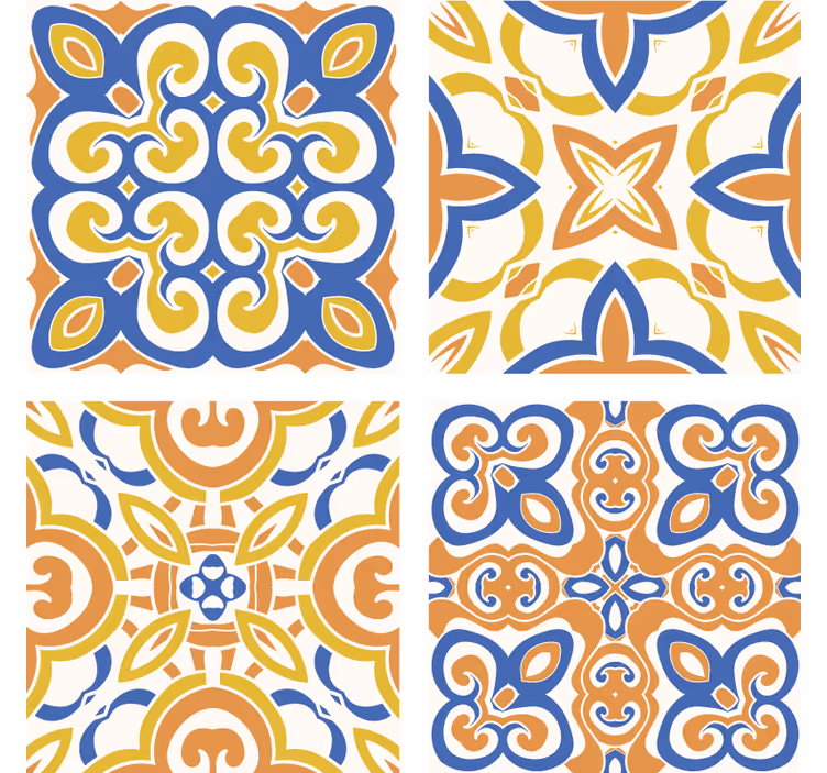 Sisilialaiset laattatapetit - Tenstickers