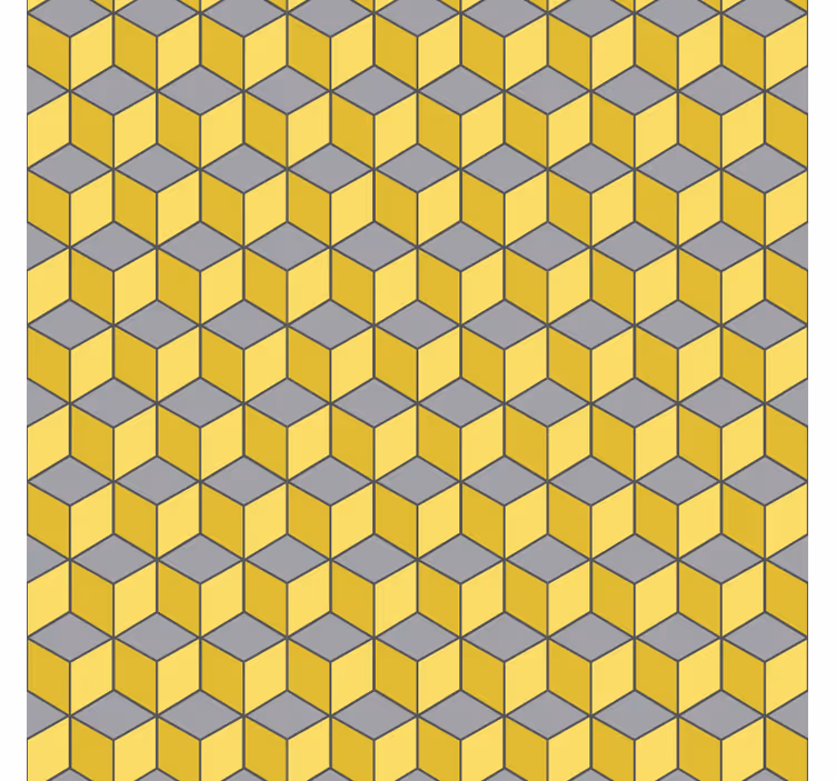 Pantone neliöt geometrinen tapetti - Tenstickers