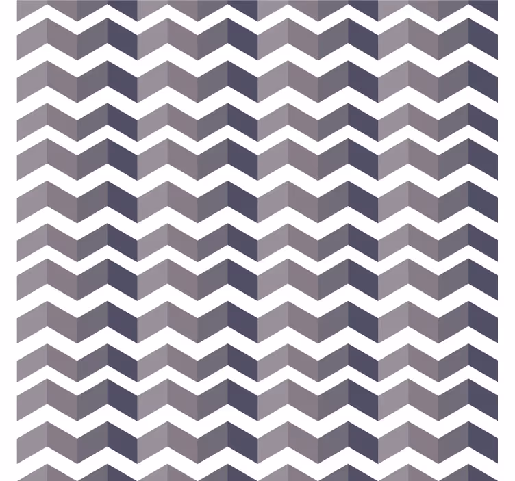 Chevron-tyylinen järjestysgeometrinen tapetti - Tenstickers