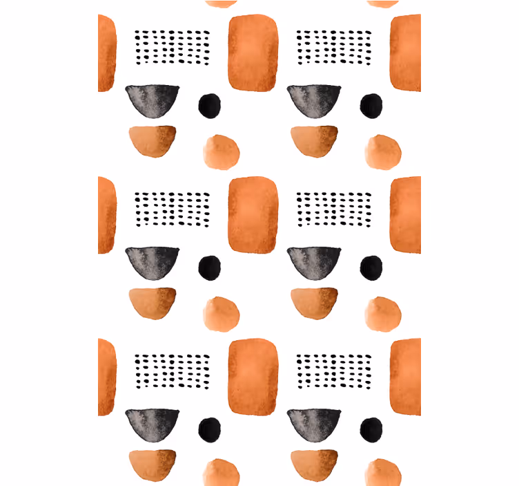 Minimalistiset geometriset muodot toimiston tapetti - Tenstickers