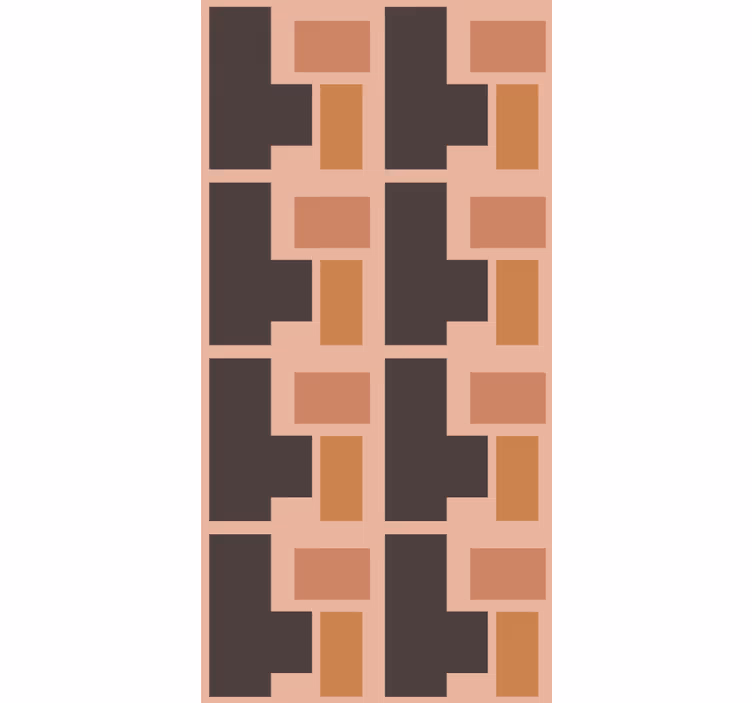 Moderni tapetti geometrinen muotoilu - Tenstickers