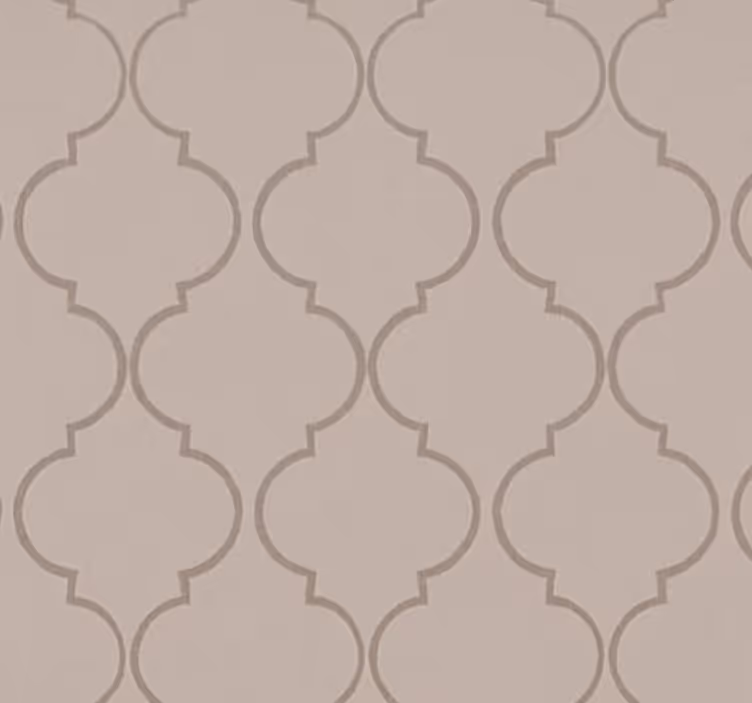 Makuhuoneen tapetti taupe pellava tekstuuriefekti - Tenstickers