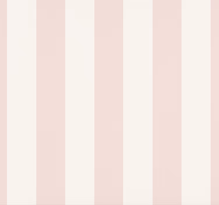 Pehmeä vaaleanpunainen raita makuhuoneen tapetti - Tenstickers