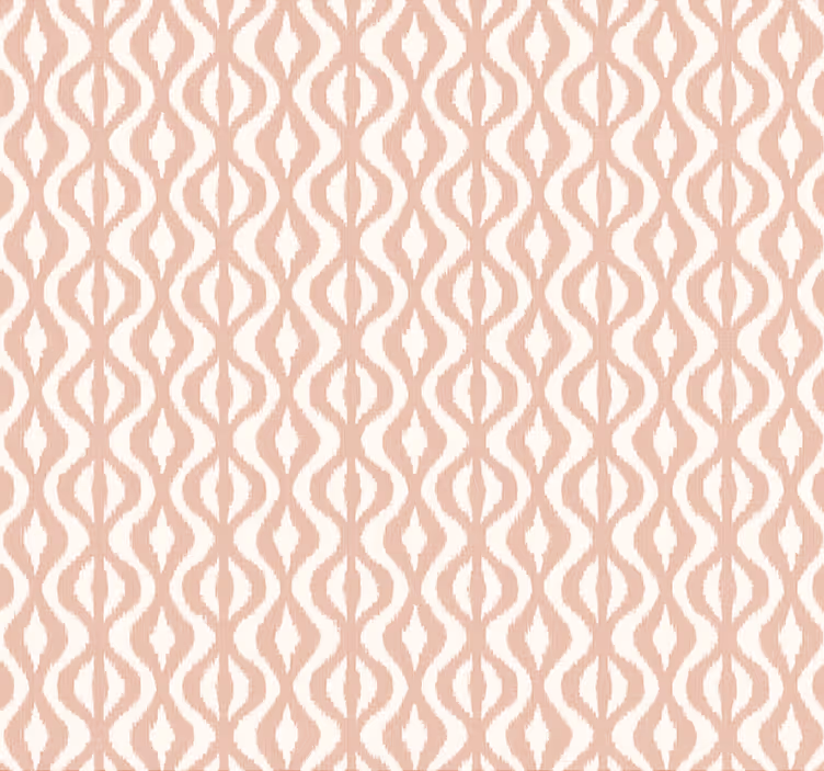 Makuhuoneen tapetti pölyruusu ikat geometrinen - Tenstickers